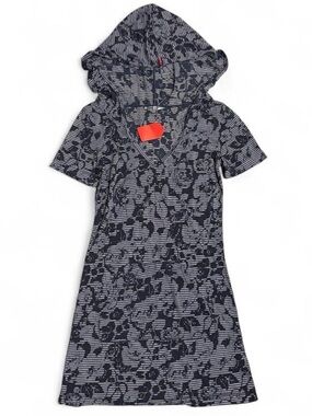 NEW Y2K Hard Tail Hooded Mini Dress Coverup